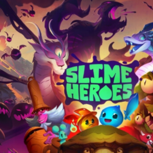 Slime Heroes - Logo and Key Art