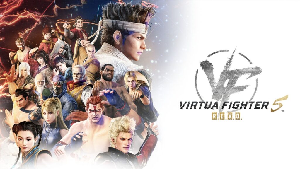 Virtua Fighter 5 R.E.V.O - Logo and Key Art