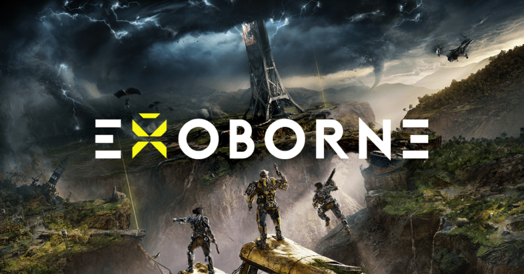 Exoborne - Logo and Key Art