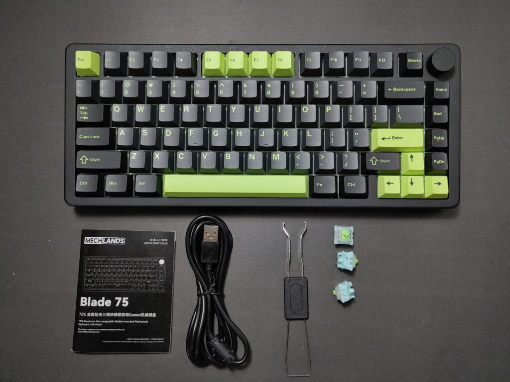 MechLands Blade 75 - Contents from Box