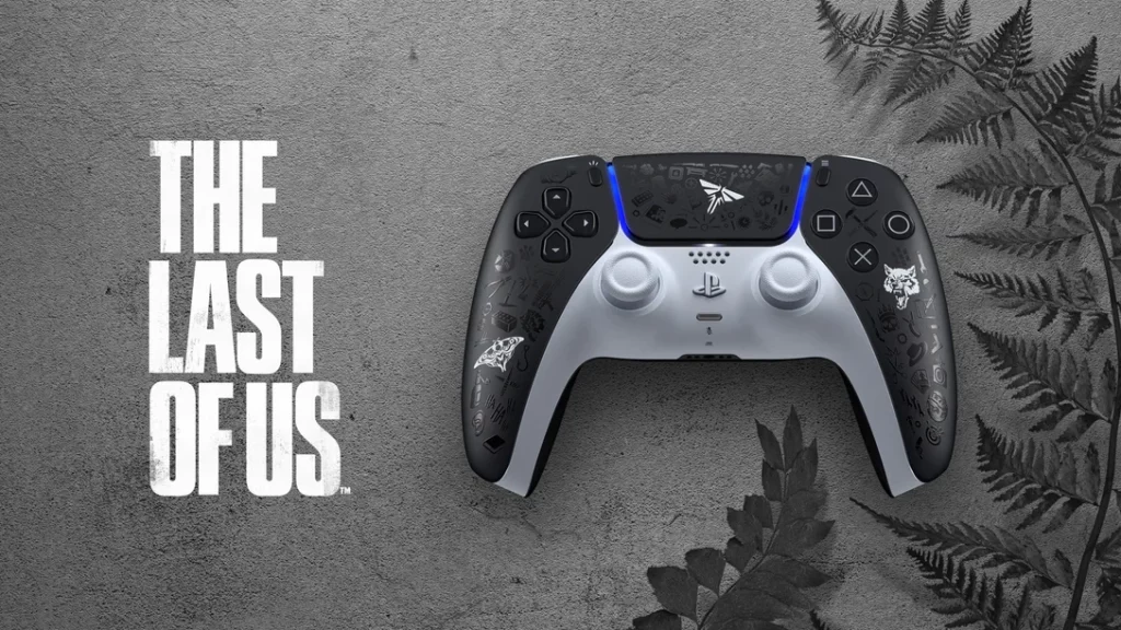 The Last of Us themed DualSense controller for PS5 - Key Art