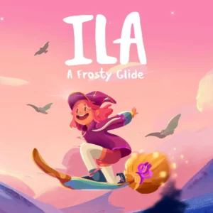ILA: A Frosty Glide - logo and Key Art