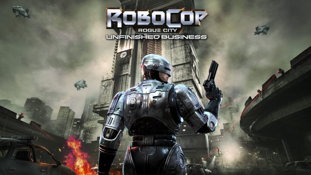 RoboCop: Rogue City – Unfinished Business - Logo and Key Art
