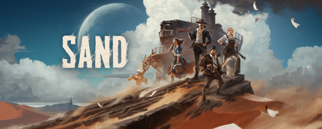 SAND - Logo and Key Art