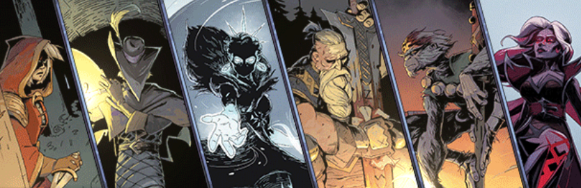 Ravenswatch - Key Art of Playable Characters