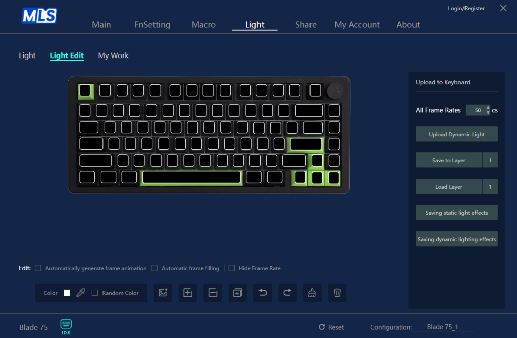 Mechlands Blade 75 software