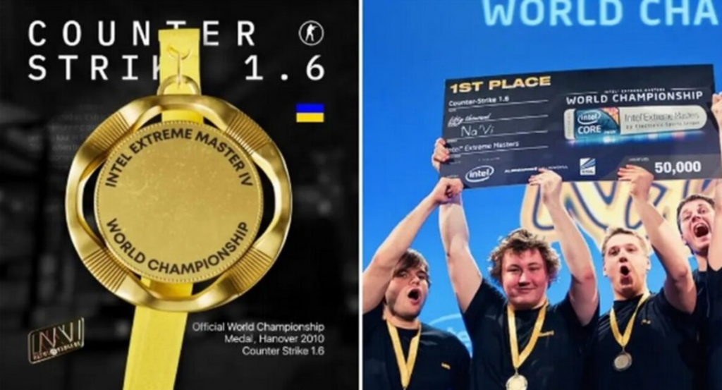Maksym Krippa's Natus Vincere - Header
