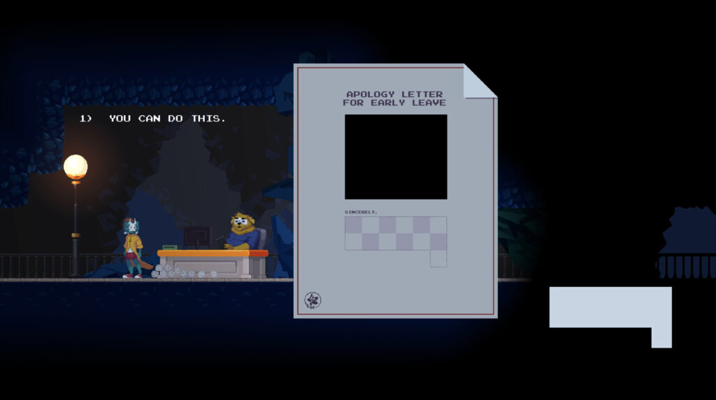 PEPPERED launches April 7th – A platformer where failure is part of the story 5 PEPPERED - Apology letter