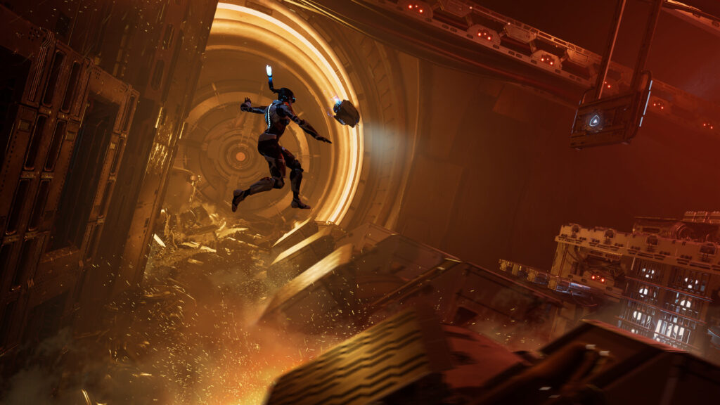 Steel Seed launches today on PC, PS5, and Xbox with a gritty sci-fi adventure 3 Steel Seed - Jumping
