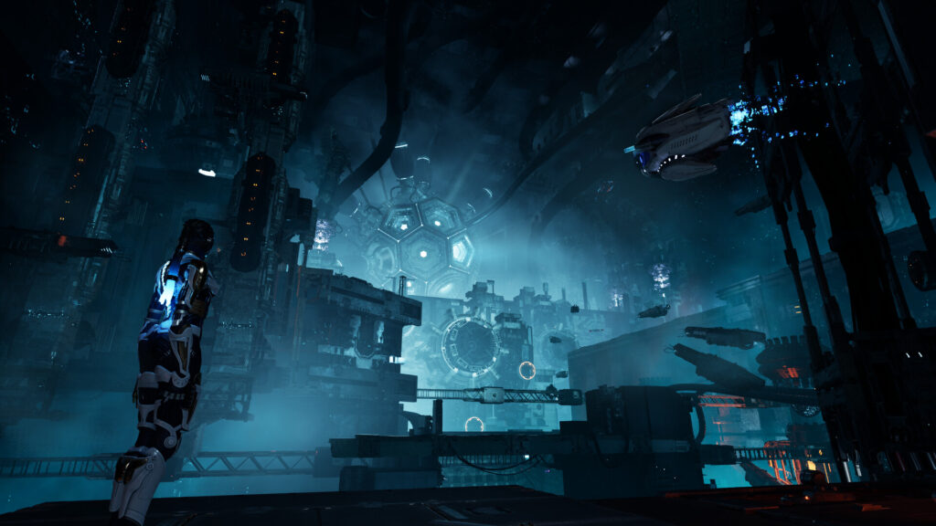 Steel Seed launches today on PC, PS5, and Xbox with a gritty sci-fi adventure 5 Steel Seed - Large Factory Type Building
