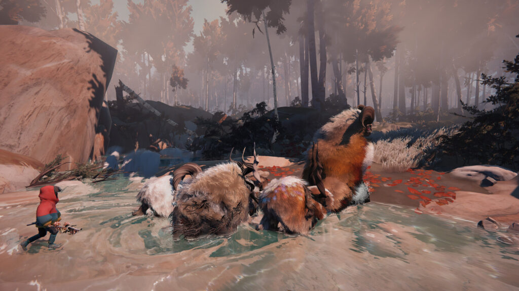 Herdling gallops into summer 2025 – Embark on a mystical journey with your own herd 3 Herdling - Herding through water