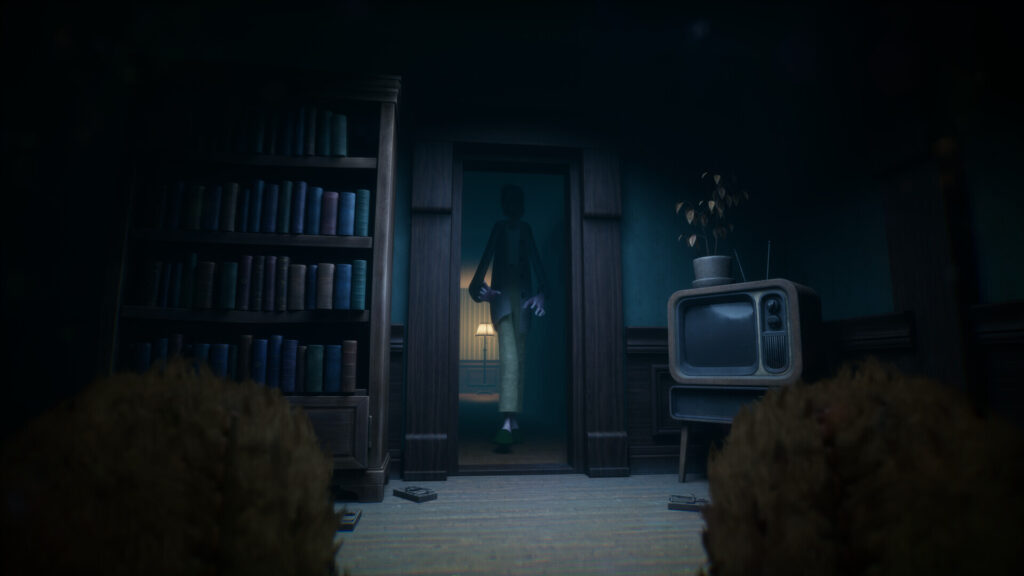 Out of Sight VR brings second-person horror to PS VR2, SteamVR, and Quest headsets 3 Out of Sight VR - Figure walking through doorway