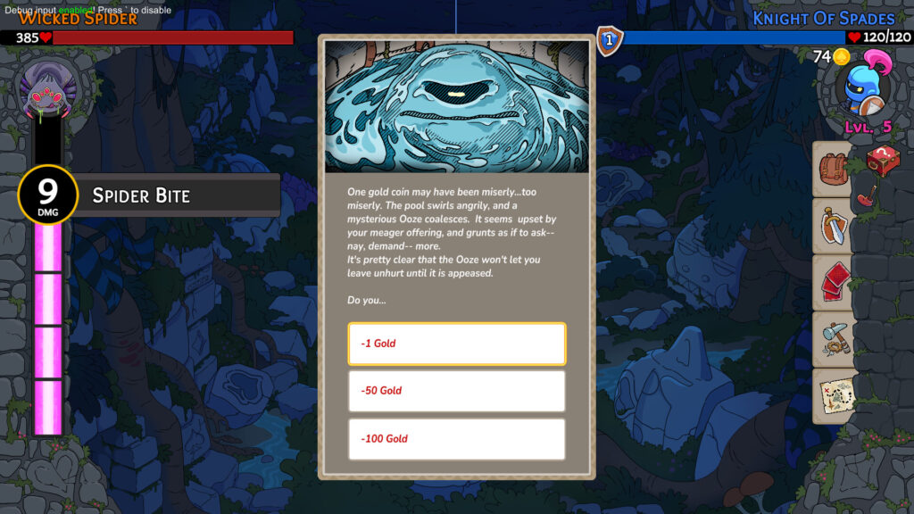 Hero’s Hand is a poker-powered roguelike RPG, coming to consoles and PC in 2026 6 Hero's Hand gameplay shot