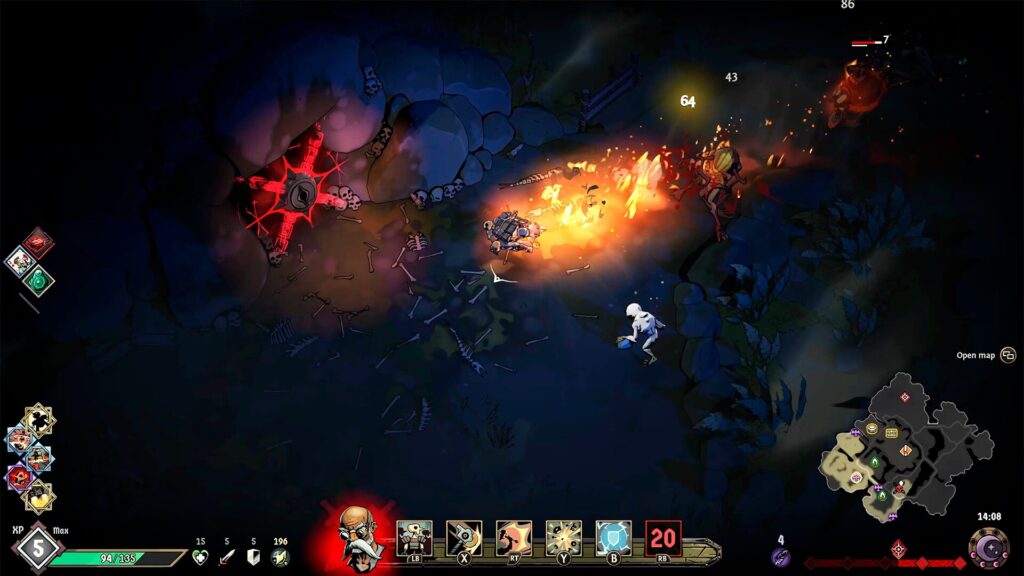 Ravenswatch - Screenshot of Gameplay