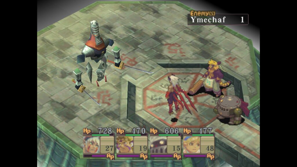Breath of Fire IV returns on GOG with modern polish and PS1-era magic 5 Breath of Fire IV - fighting against enemy Yamchef