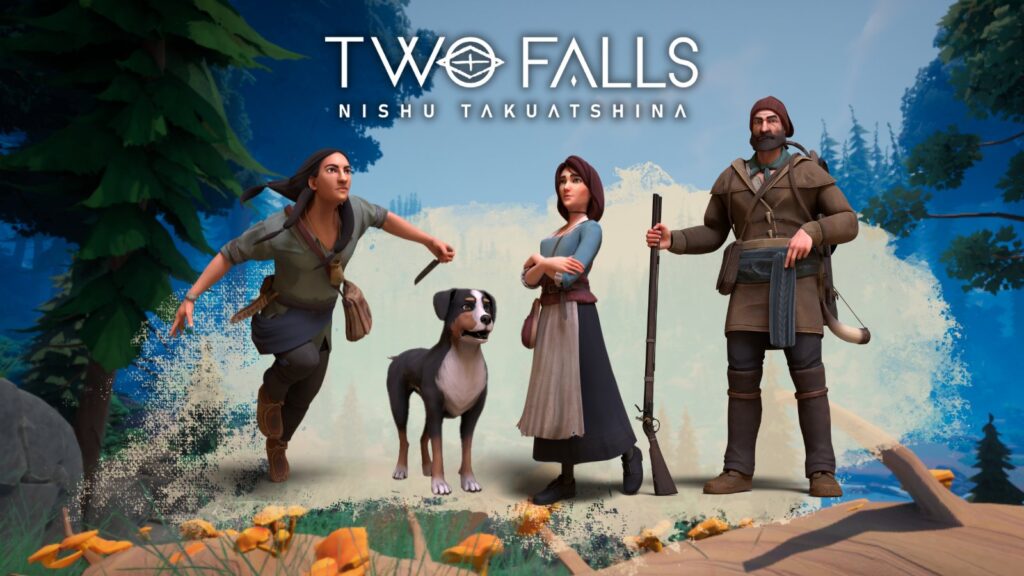 Two Falls (Nishu Takuatshina) - Logo and Key Art