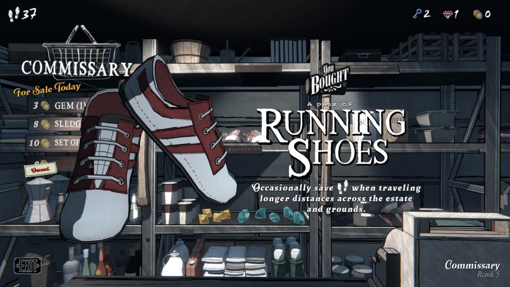 What the heck is Blue Prince? A surreal mystery game full of secrets 4 Blue Prince - Running Shoes