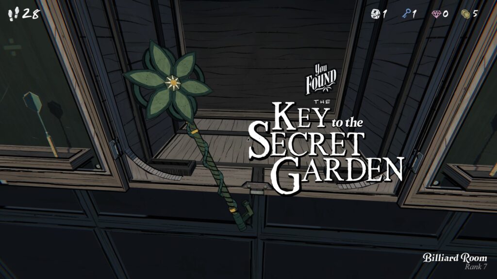 What the heck is Blue Prince? A surreal mystery game full of secrets 5 Blue Prince - Key to the Secret Garden