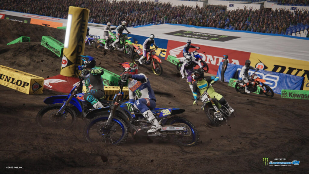 Monster Energy Supercross 25 powers up with smarter Neural AI and dirt-track chaos 3 Monster Energy Supercross 25 powers up with smarter Neural AI and dirt-track chaos 2