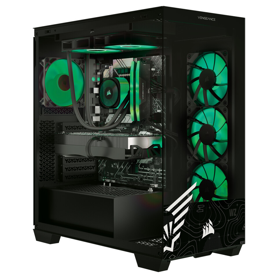 CORSAIR x Call of Duty Gaming Gears - VENGEANCE a7500 Gaming PC