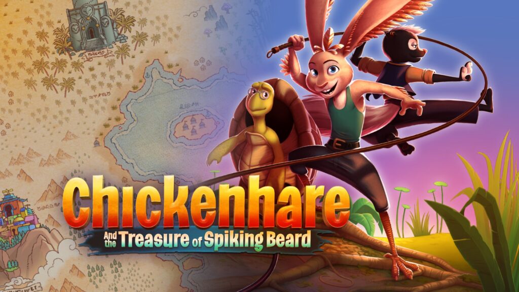 Chickenhare and the Treasure of the spiking beard - title image