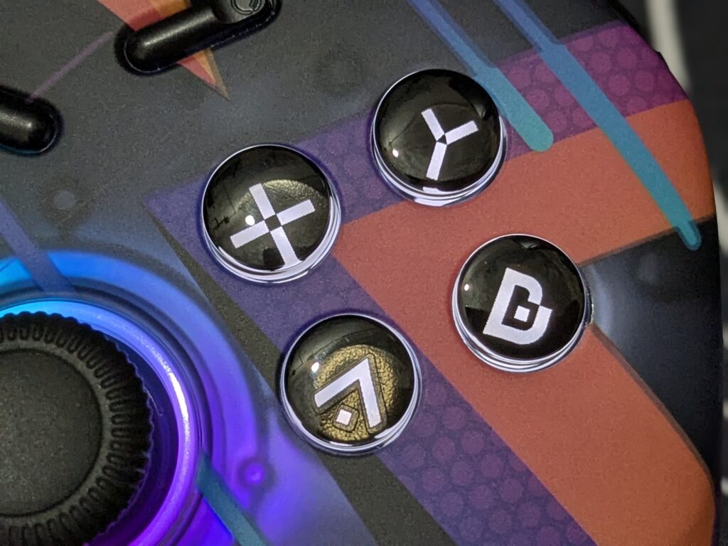 Fantech EOS Pro WGP15 review: An affordable controller with customisable features 22 Fantech EOS Pro WGP15 Controller - A B X Y Buttons