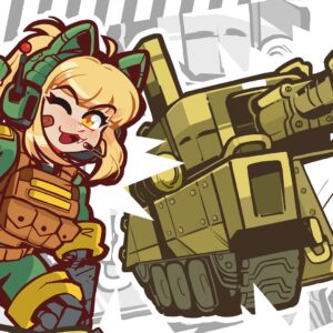 Bombshell Blitz - Logo and Key Art