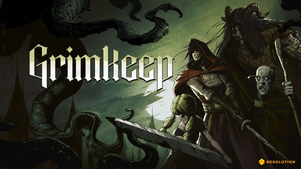 GrimKeep - Logo and Key Art