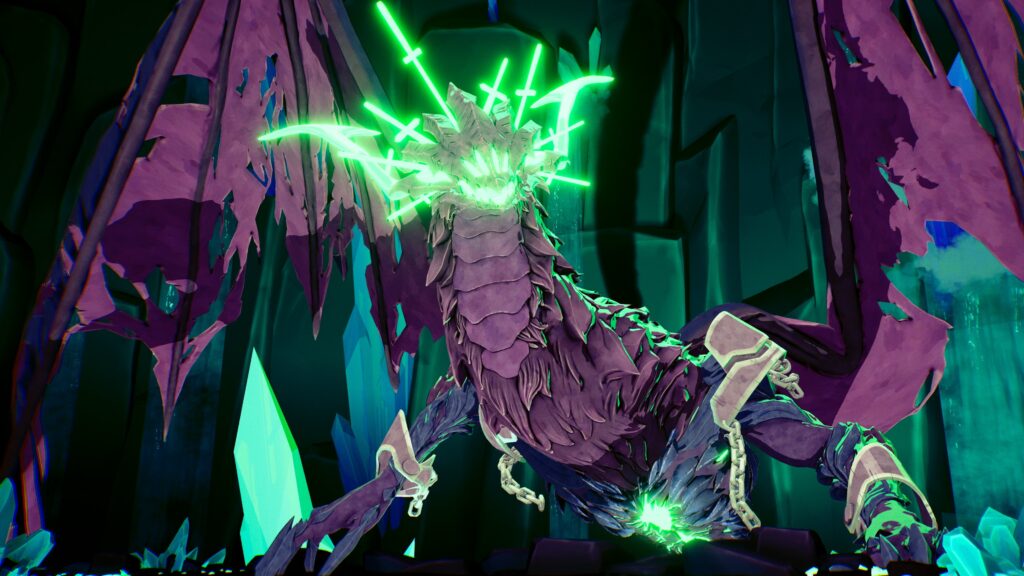 Hyper Light Breaker Buried Below update brings major rework from April 29th 6 Hyper Light Breaker update Buried Below - dragon boss