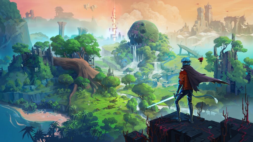 Hyper Light Breaker Buried Below update brings major rework from April 29th 7 Hyper Light Breaker update Buried Below - key art