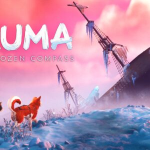 IKUMA: The Frozen Compass - Logo and Key Art