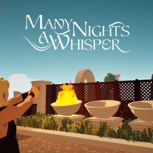Many Nights a Whisper - Logo and Key Art
