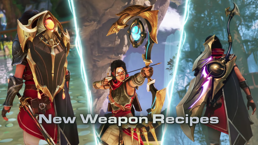 Eternal Strands Stargazer DLC - new weapons recipe