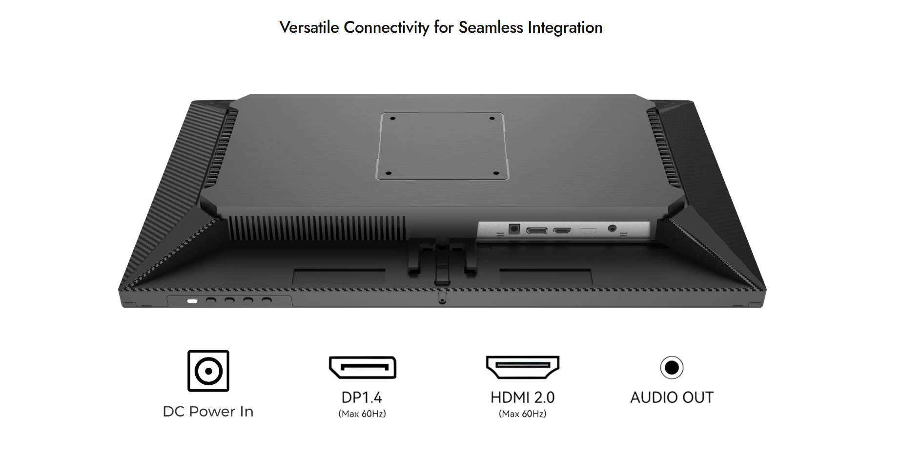INNOCN 25G2S 240Hz - Versatile connectivity