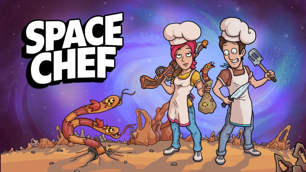 Space Chef - Logo and Key Art