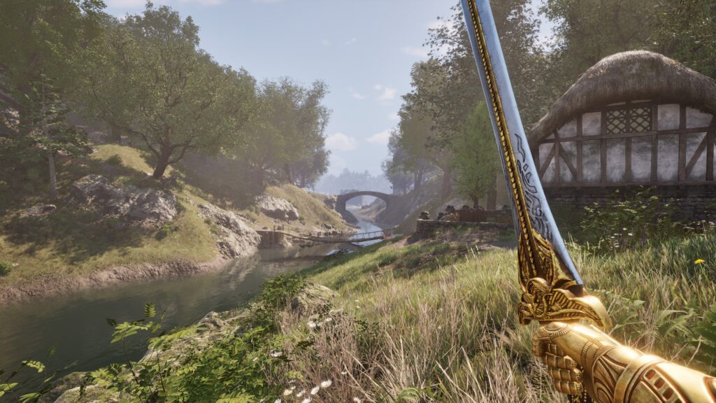 The Elder Scrolls IV: Oblivion Remastered out now on Game Pass, PS5, Xbox and PC 6 The Elder Scrolls IV Oblivion Remastered - holding a sword