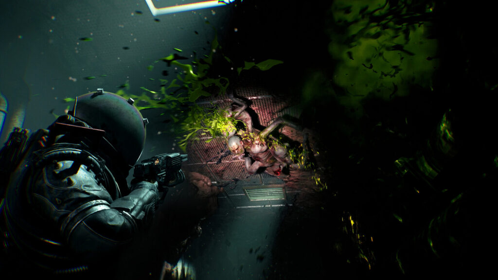 Cronos: The New Dawn brings terrifying gameplay and enemy merging to PS5, Xbox, and PC in 2025 2 Cronos: The New Dawn - shooting an eerie creature