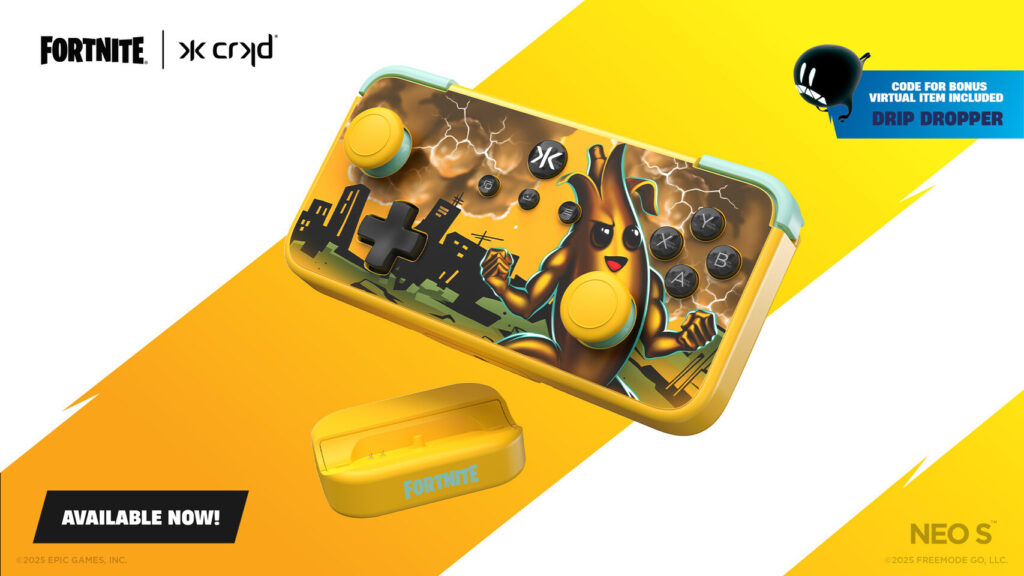 CRKD unveils official Fortnite gaming gear with exclusive glider rewards 5 CRKD x Fortnite NEO S – Peely Edition