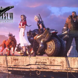 Final Fantasy VII Remake Intergrade - Logo and Key Art