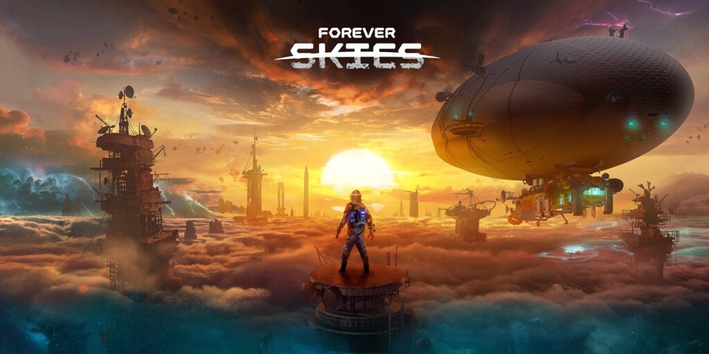 Forever Skies - Logo and Key Art