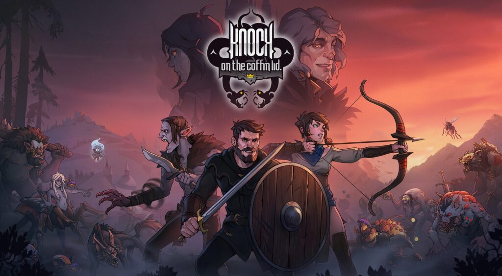 Knock on the Coffin Lid - Logo and Key Art