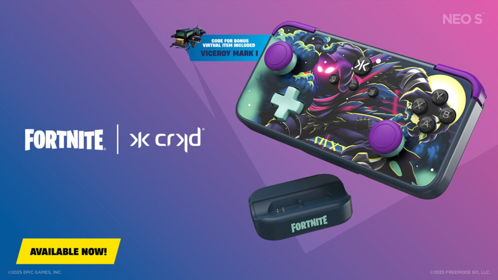 CRKD unveils official Fortnite gaming gear with exclusive glider rewards 6 CRKD x Fortnite NEO S – Raven Edition