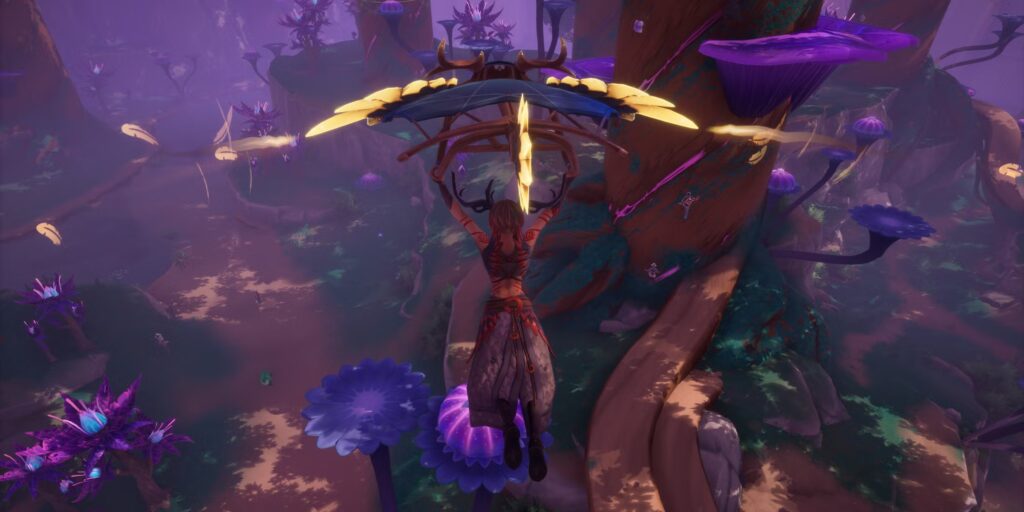 Palia launches on PS5 and Xbox May 13 with Elderwood expansion and full cross-play 4 Palia - gliding in the Elderwood forest