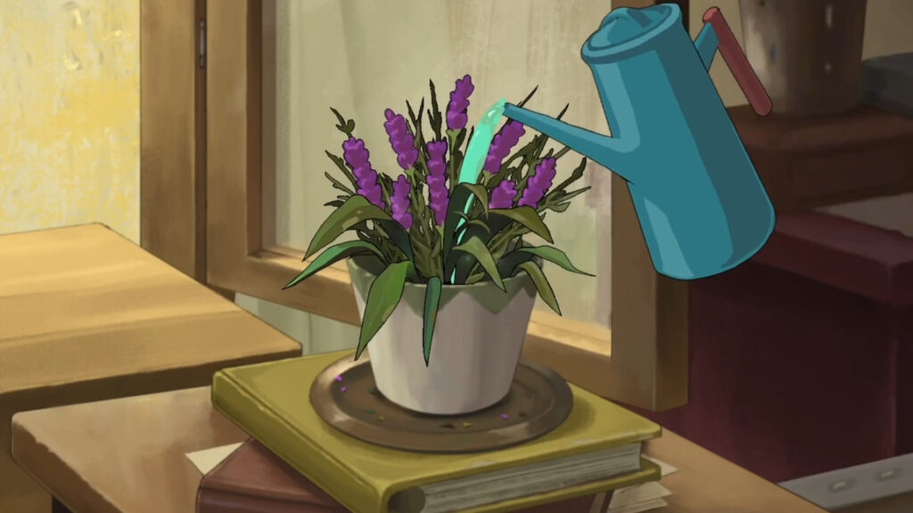 Behind the Frame and The Star Named EOS get exclusive heartfelt Switch bundle 3 Behind the Frame: The finest scenery - watering a plant