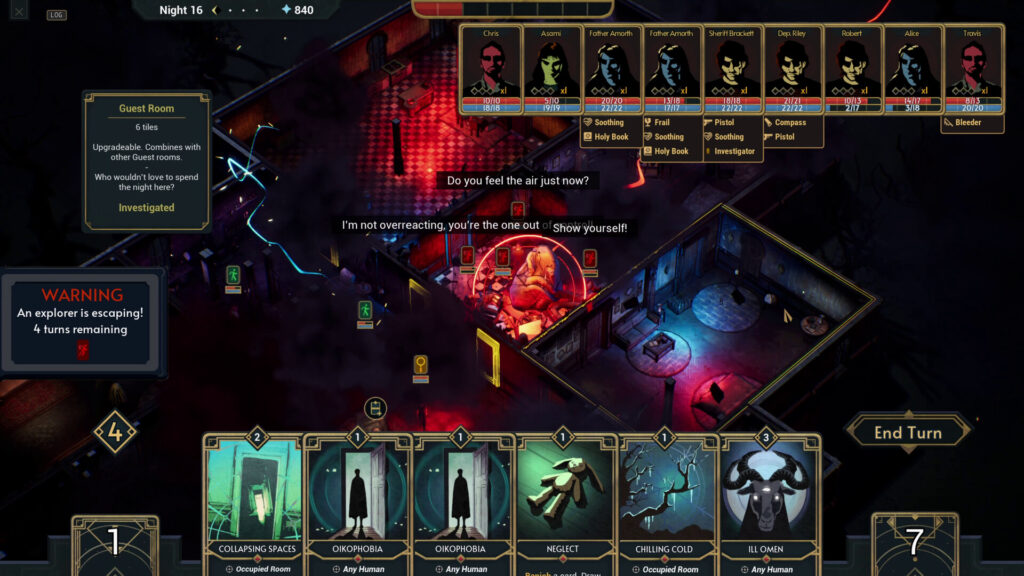 Deck of Haunts drops May 7th - Build, scare, and feast as a haunted house 4 Deck of Haunts - gameplay shot