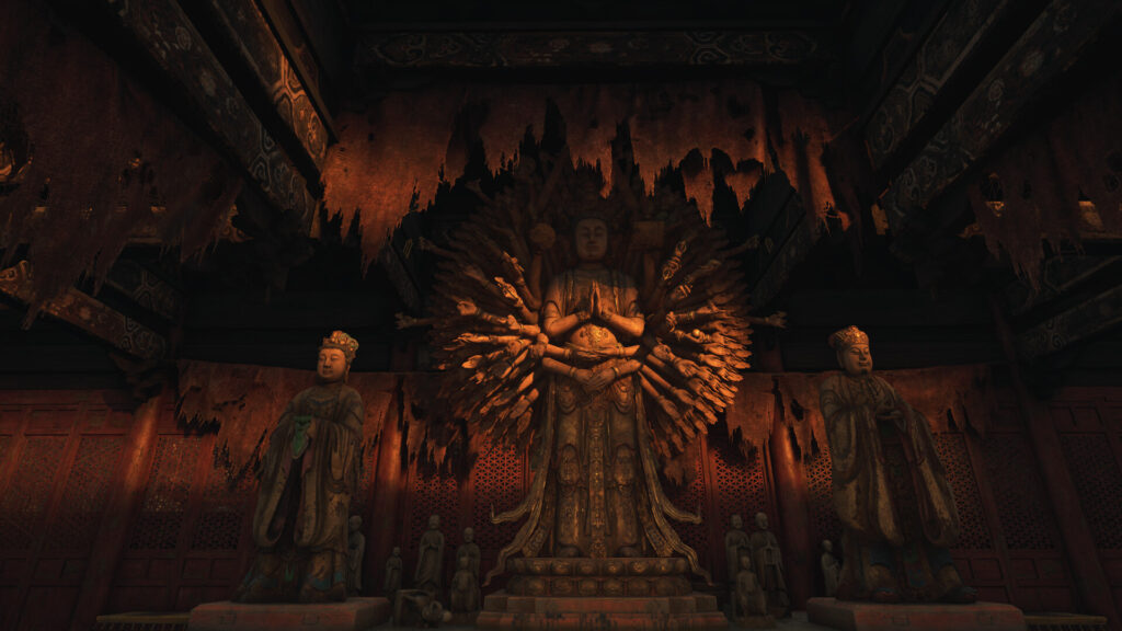 Wuchang: Fallen Feathers promises intense Soulslike battles and deluxe content this July 10 Wuchang: Fallen Feathers - statue of a buddha