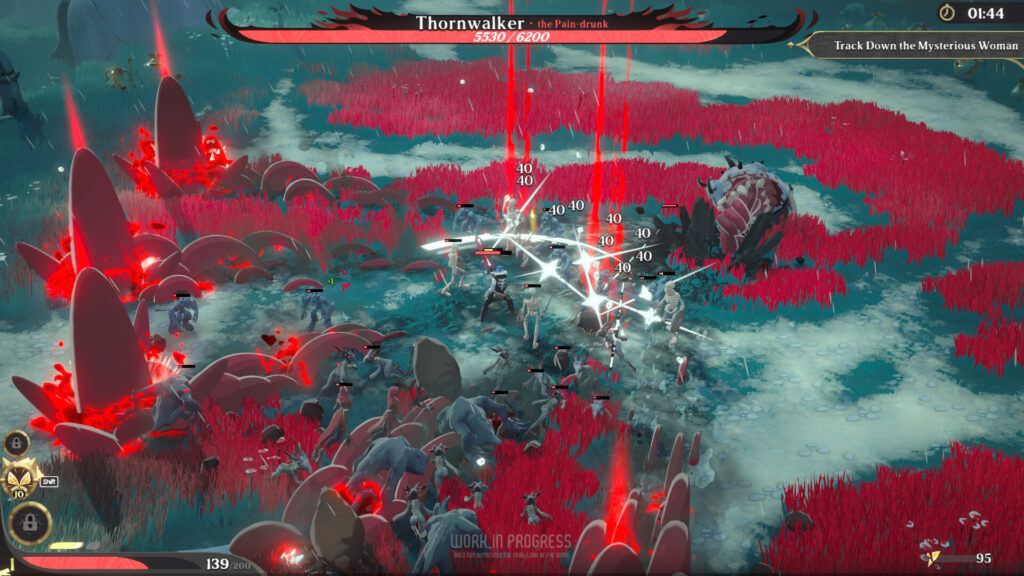 Ember and Blade - Thornwalker boss fight