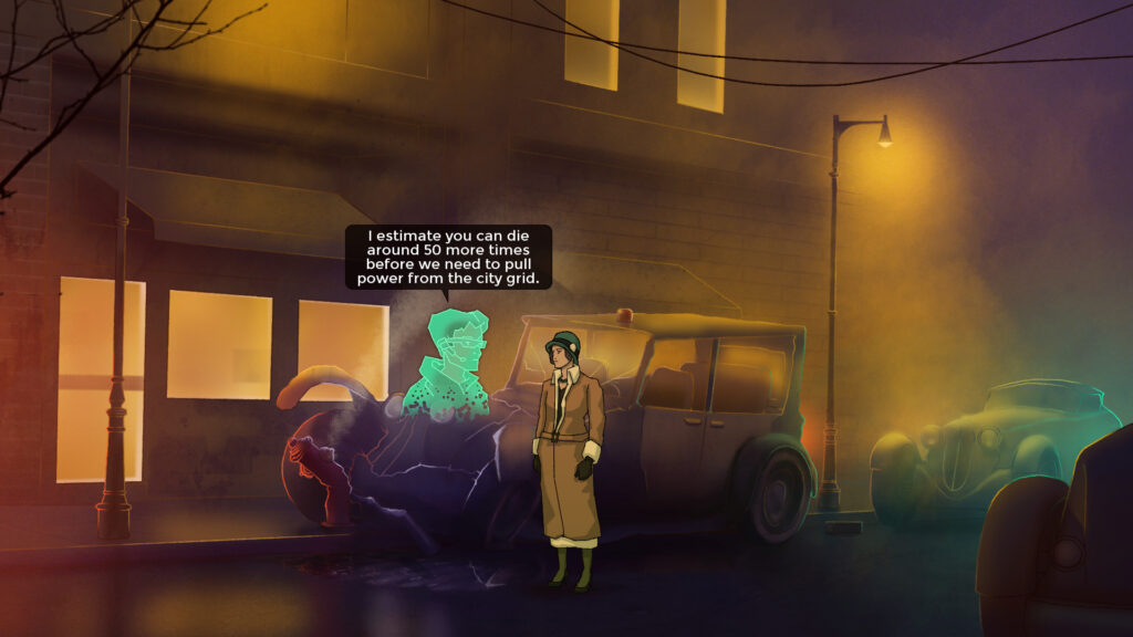Old Skies out now – Wadjet Eye's time-travelling adventure launches on PC and Switch 3 Old Skies - investigating a crash