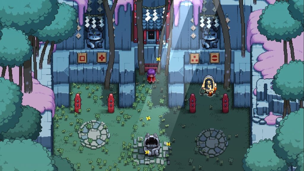 Outrider Mako brings exciting pixel art action and quirky deliveries on June 23 4 Outrider Mako - shrine