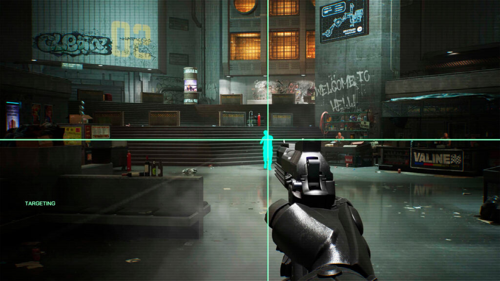 RoboCop: Rogue City – Unfinished Business expansion launches July 17th 4 RoboCop: Rogue City - Unfinished Business, pointing a gun at an enemy